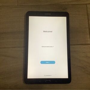 Samsung Galaxy Tab E(out of box)